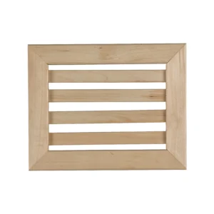 thermory natural alder sauna ventilation grille